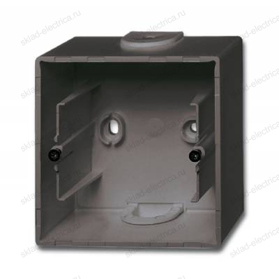 Коробка для открытого монтажа 1-пост ABB Basic 55 шато 1799-0-0965