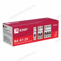 Автоматический выключатель 1P 25А (B) 4,5кА ВА 47-29 EKF Basic