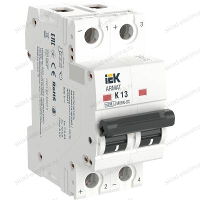 ARMAT Автоматический выключатель M06N-DC 2P K 13А IEK