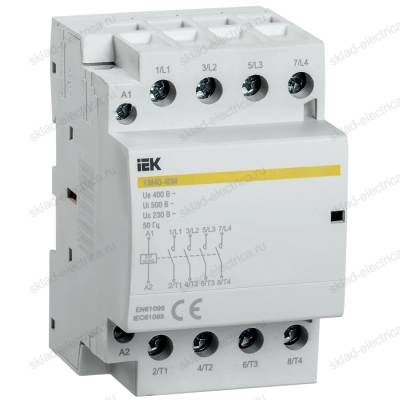 Контактор модульный КМ40-40М AC/DC IEK