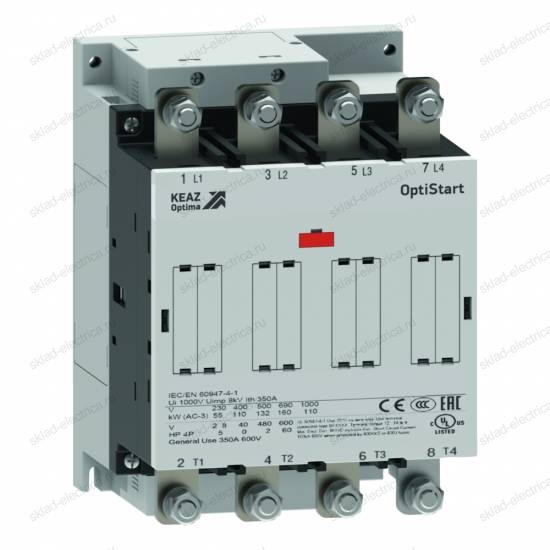 Контактор OptiStart K-AF-195-40-00-E400 с катушкой AC/DC с электронным управлением