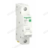 Автоматический выключатель Schneider Electric Resi9 1P 10А (C) 6кА, R9F12110