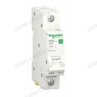 Автоматический выключатель Schneider Electric Resi9 1P 63А (C) 6кА, R9F12163