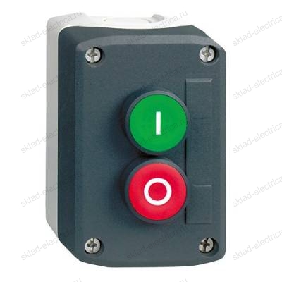 Пост кнопочный на 2 кнопки с возвратом Schneider Electric XALD213 