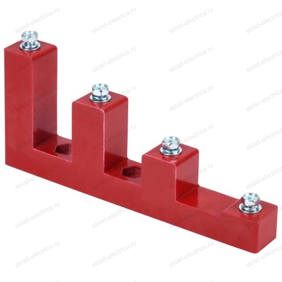 Изолятор ступенчатый ИСв4-30 (М8) силовой с болтом IEK