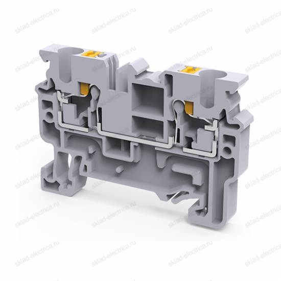 Клемма проходная push-in OptiClip CP-4-I-BU-24A-(0,2-4)-синий