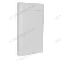 Пластиковый щиток Legrand Practibox S, навесной, цвет двери "Белый", 4X18