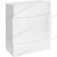 Пластиковый щиток Legrand Practibox S, навесной, цвет двери "Белый", 1X4