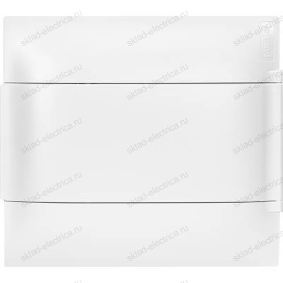 Пластиковый щиток Legrand Practibox S для встраиваемого монтажа, цвет двери "Белый", 1X8