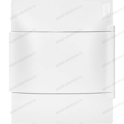 Пластиковый щиток Legrand Practibox S для встраиваемого монтажа (в полые стены), цвет двери "Белый", 1X4