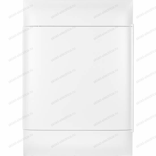 Пластиковый щиток Legrand Practibox S, для встраиваемого монтажа (в полые стены), цвет двери "Белый", 3X18