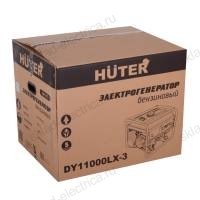 Электрогенератор DY11000LX-3-электростартер (380В) Huter