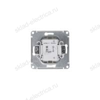 Выключатель одноклавишный ATN000311 Schneider Electric Atlas Design алюминий