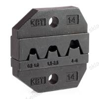 Кримпер для обжима автоклемм сечением 0,5-6 мм CTB-14 (КВТ)
