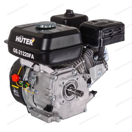 Двигатель бензиновый GE-21220FА HUTER