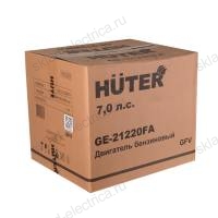 Двигатель бензиновый GE-21220FА HUTER