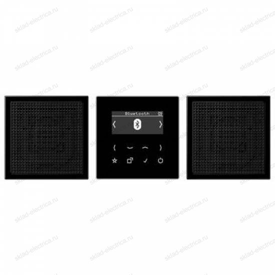 JUNG Смарт радио DAB+ Bluetooth, стерео черный