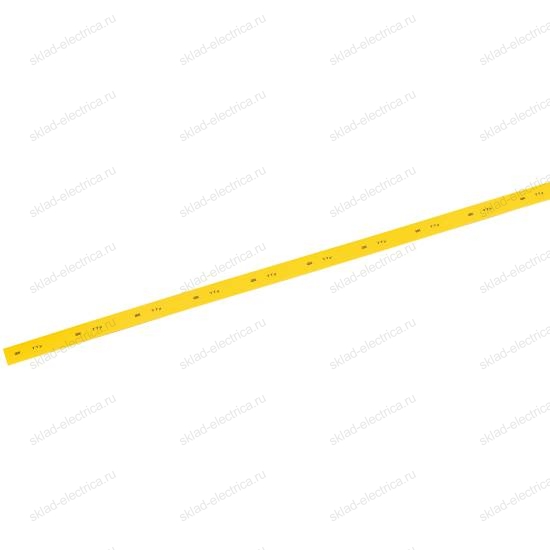 Трубка термоусадочная ТТУ нг-LS 16/8 желтая (1м) IEK