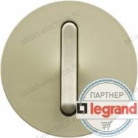 Выключатель кнопочный бесшумный Legrand Celiane 10А (слоновая кость) 66206 - 67033 - 80251