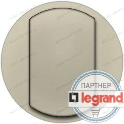 Переключатель кнопочный Legrand Celiane 10А (слоновая кость) 66200 - 67031 - 80251