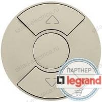 Кнопочный выключатель Legrand Celiane для рольставней, штор, жалюзи (слоновая кость) 66290 - 67602 - 80251