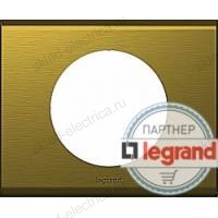 Рамка одноместная Legrand Celiane золото металл 69131