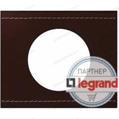 Рамка одноместная Legrand Celiane кожа классик 69291