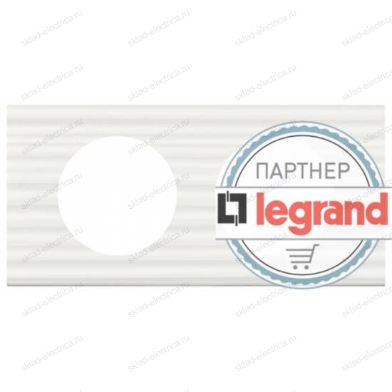 Рамка двухместная Legrand Celiane Corian белый рельеф 69012