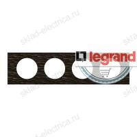 Рамка четырехместная Legrand Celiane Corian черный рифленый 69024