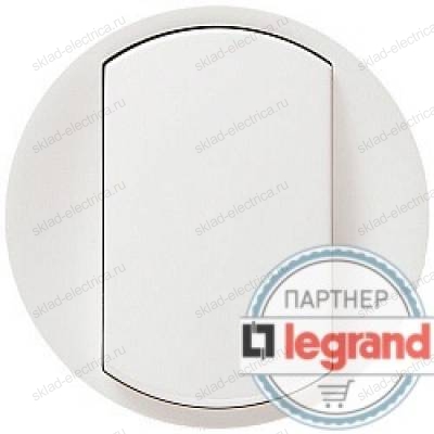 Светорегулятор кнопочный Legrand Celiane 600Вт (белый) 68031 - 67082 - 80251