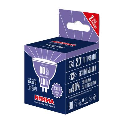 LED-JCDR-10W/6500K/GU5.3/NR