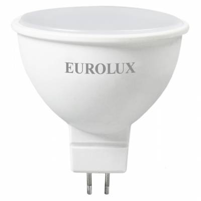 Лампа светодиодная LL-E-MR16-7W-230-2,7K-GU5.3 (рефлектор, 7Вт, тепл., GU5.3) Eurolux