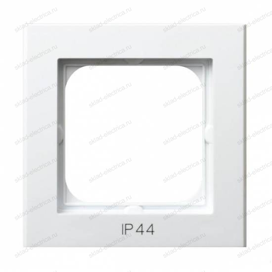 Ospel Sonata белый рамка 1-ая для выключатель IP-44