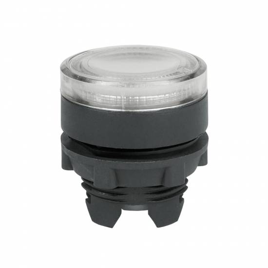 Головка кнопки OptiSignal D22 A5-PL-1 с подсветкой белая пластик ZB5AW313