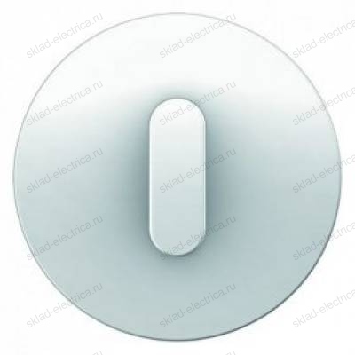 Поворотный выключатель перекрестный Berker R.classic белое стекло 387700 + 10012083
