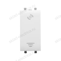 Диммер кнопочный модульный для LED ламп, Avanti DKC "Белое облако", 1 модуль