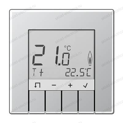 Терморегулятор теплого пола, электронный, Алюминий (металл)