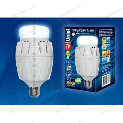 LED-M88-70W/DW/E27/FR ALV01WH картон