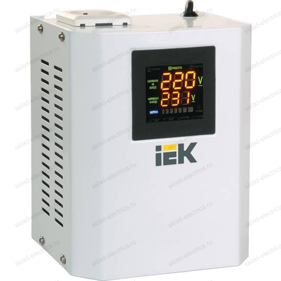 Стабилизатор напряжения серии Boiler 0,5 кВА IEK