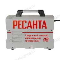 Сварочный аппарат инверторный САИ-250 ПРОМ Ресанта