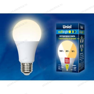 LED-A60-10W/WW/E27/FR/MB PLM11WH картон