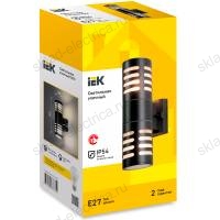 LIGHTING Светильник уличный 5101 настенный под лампу E27 IP54 черный IEK