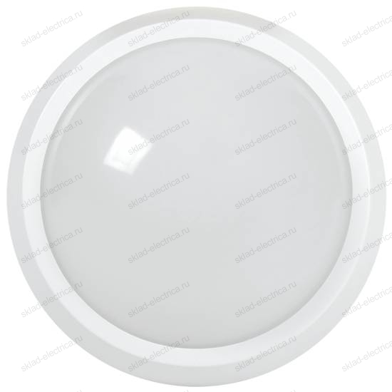 Светильник светодиодный ДПО 5012Д 8Вт 4000K IP65 круг белый с микроволновым датчиком движения IEK