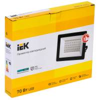 Прожектор светодиодный СДО 06-70 IP65 4000К черный IEK