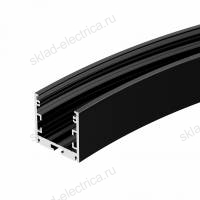 Профиль SL-ARC-3535-D800-A45 BLACK (320мм, дуга 1 из 8) (Arlight, Алюминий)