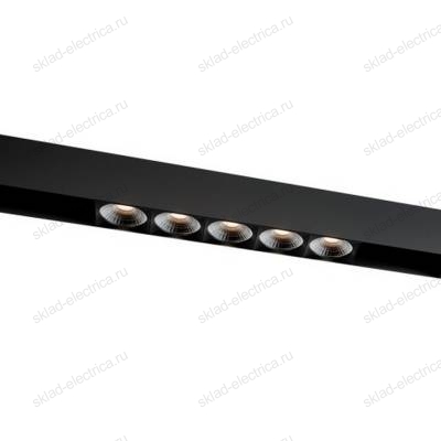 Светодиодный светильник для магнитного шинопровода Quest Light Ellipsis in 34/5W-3000K Black