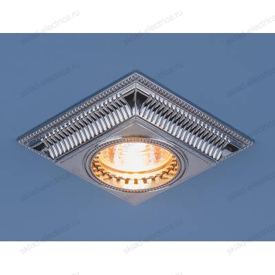 Точечный светильник для подвесных, натяжных и реечных потолков 4102 MR16 CH хром