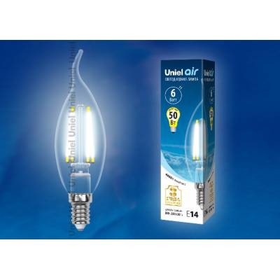 LED-CW35-6W/NW/E14/CL GLA01TR картон