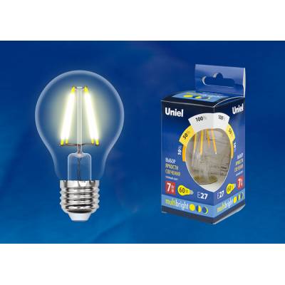 LED-A60-7W/WW/E27/CL/MB GLM10TR картон