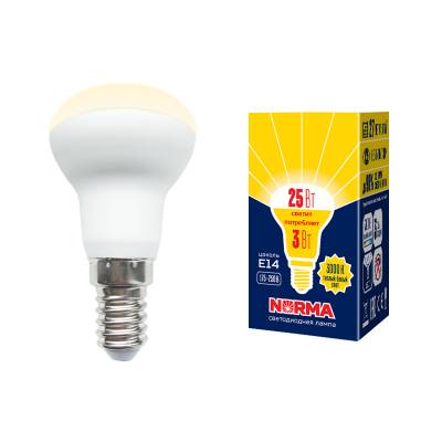 LED-R39-3W/3000K/E14/FR/NR картон